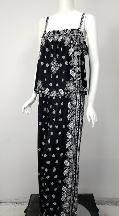 I.N.C International Concepts Paisley Printed Jumpsuit Women’s Plus Size 3X $139