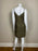 Ralph Lauren Sleeveless Sequin Evening Cocktail Dress In New Olive Size 10 $329