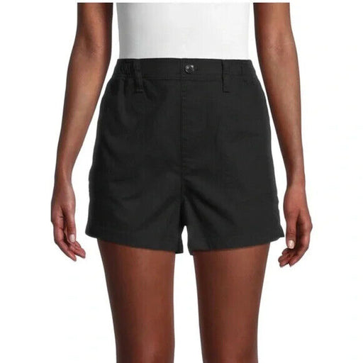 Madewell Women's Rack Camp Shorts Pull On Style M58807 Black Size 2X