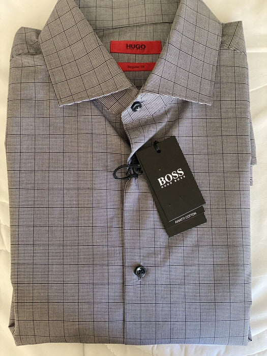 HUGO BOSS Mens AG - Gordon Button Up Shirt (size 42) 16.5 XXL