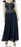 J Kara women's  Navy Blue Beaded Chiffon maxi Dress Size 12 in navy $299