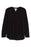 EVERLEIGH Cosy Ribbed Inset Layered Sweater Noir Taille M