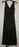 One One Six Sleeveless High/Low Crepe Dress In Black Size M
