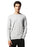 Diesel Men's K Coast Long Sleeve Pullover Sweater In Melange Grey Size L $187