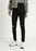 MISSGUIDED VICE  HIGHWAISTED SLASH RIPPED KNEE SKINNY JEANS BLACK UK8/US4 26