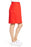 1901 NORDSTROM Jupe rouge en coton stretch pour femme, longueur genou, taille M 79 $