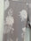 Kay Unger Women's Leggings Stretch Yoga Pants Grey Floral Size L $58