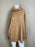 Lord & Taylor knitted Turtleneck Sweater plus size 3X in camel heather $120