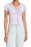 ABOUND  women's Tie Dye Button Front Top In Light/pastel Purple Size M
