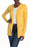 14th & Union Women's Lightweight Girlfriend Cardigan In Yellow Ochre Size S
