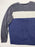 Public Opinion Nordstrom Pull à col rond en polaire color block pour homme - Bleu L/XL