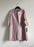 NWT $750  Theia Women's  Shimmer Evening  3/4-Sleeve Satin coat  Size S in pink