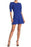MAX & ASH A-line Mini Puff Sleeve Dress In Sapphire size M $98