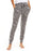 BP Comfy Cosy Joggers Pants Grey Leopard Dash Size S