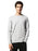 Diesel Men's K Coast Long Sleeve Pullover Sweater In Melange Grey Size L $187