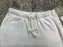 New Treasure & Bond Women S White Fleece Lined Lightweight Raw-Hem Sweat Shorts