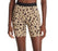 Champion Women's Authentic Logo Biker Shorts Leopard All Over Print (M5689P) S