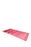 Moda At Home 100% Cotton Beach Towel W/Fringe Hem Pink Aloha Size 35x70"