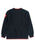 Levi's Youth - Sweat-shirt matelassé à col rond - Noir/rouge - Taille XL 13-15 ans
