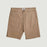 NN07 No Nationality Men's Regular Fit Mid Rise Chino Shorts Khaki 33W $130