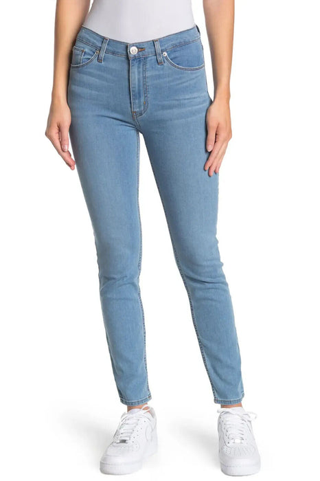 Hudson Blair High Rise Skinny Ankle Jeans In Open Blue Size 31 $176