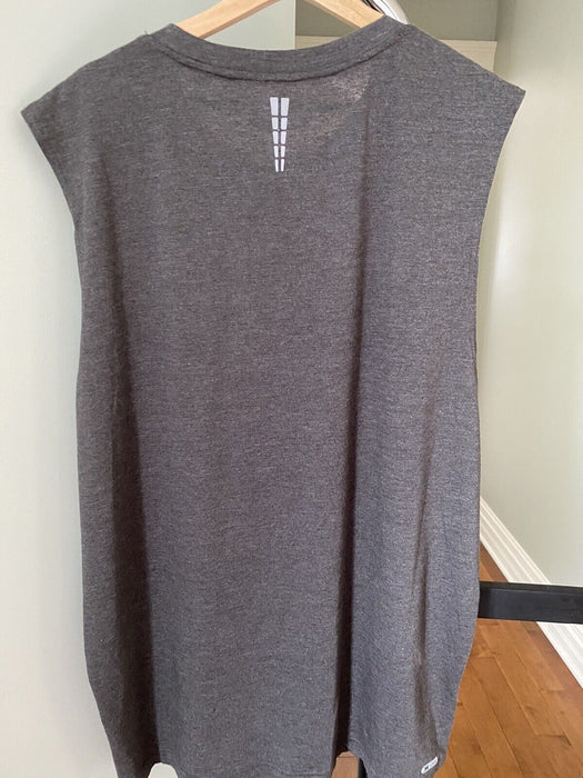 RBX Active Men's Lightweight Quick Dry Muscle Tank Top size M charcoal  grey