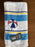 Moda At Home 100% Cotton Beach Towel Umbrella On Stripe White/Blue 35x70"