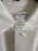 CLUB MONACO Safari Silk Long Sleeve Shirt  size XS in ivory