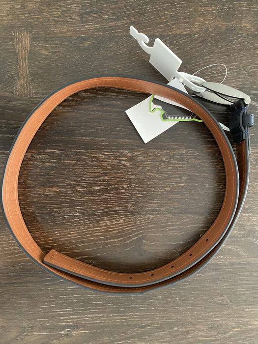 Boconi Sneaker Belt Leather Navy/Black Size 36/90 $119