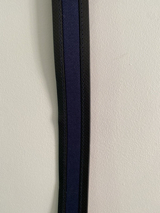Boconi Sneaker Belt Leather Navy/Black Size 36/90 $119