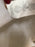 MICHAEL KORS Off-The-Shoulder Top Ruffled Women's Blouse Tunic White/Gold M