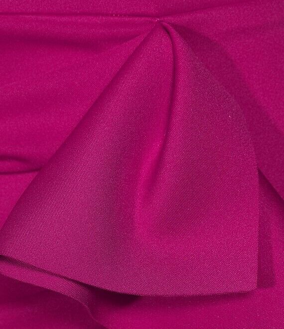 XSCAPE Short Scuba Off-the-Shoulder cap Dress with Ruffle Size 8 New in orchard