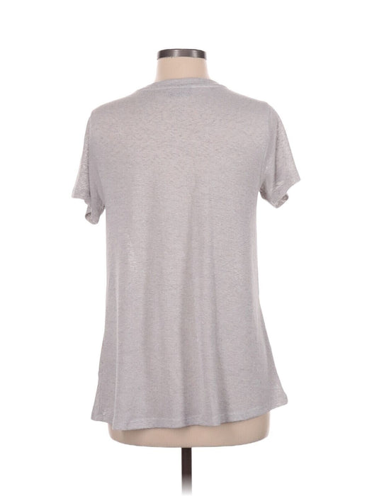 Bobeau Collection by Bobeau Women's mens Gray Short Sleeve T-Shirt plus size 3X