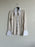 GANNI $445 Knit button Shirt Crystal embellished in Vanilla Ice size L