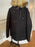 The Kopples Cotton Parka With Faux Fur Collar Black Size 2 Fits As Large $725