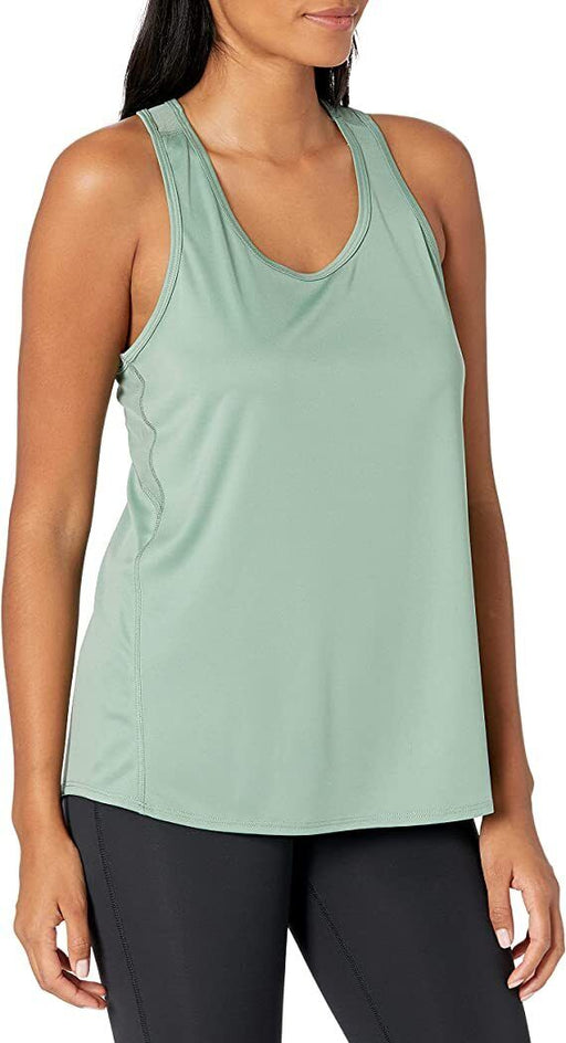 Danskin Mesh Yoke Tank In Sea Salt Green Size M