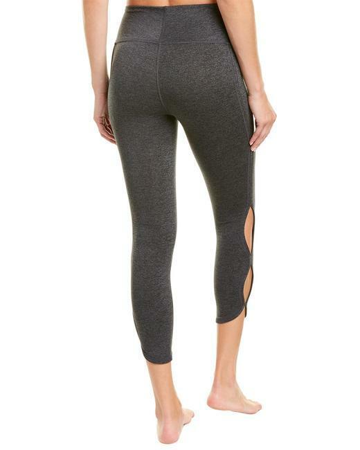 Free People Movement Legging High Rise Infinity Cutout Charcoal Heather Size M