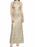BCBGMAXAZRIA Robe Patti sans manches brodée à sequins décoratifs Taille 4 517 $