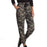 Know One Cares Jogger Women's Multicolor Camouflage Drawstring Waist Pants XS