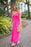 Gibson x Living Casual Knit Maxi Dress In Bright Pink Size XS