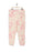 AFRM Tazo Pantalon de survêtement en crème Blush Tie Dye Taille XL