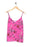 SOCIALITE Scalloped V-neck Camisole In XS Pink