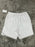 New Treasure & Bond Women S White Fleece Lined Lightweight Raw-Hem Sweat Shorts