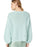 Splendid Cable Knit Crewneck Sweater Seafoam Green Size S $230