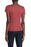 PST By Project Social T Women's Short Sleeve Surplice Top In Marsala Red Size L