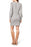 BB Dakota The Scene Robe pull à manches longues en tricot gris chiné Taille M