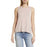 Nordstrom’s Halogen Crewneck High-Low Tank in Pink Adobe M