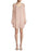 BCBGMAXAZRIA Ellyson Cold Shoulder A-Line Dress In Pink Size XXS $257