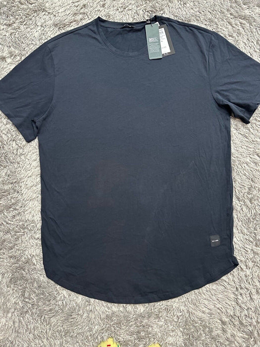 Only & Sons Men’s New Crew Neck Short Sleeve T-Shirt- Size XL- NWT Navy