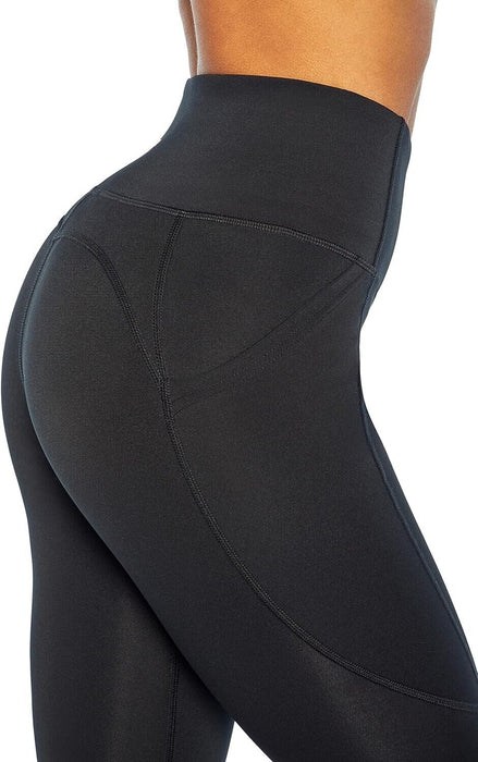 Marika women's Skinny High rise pocket capri legging  size L in black